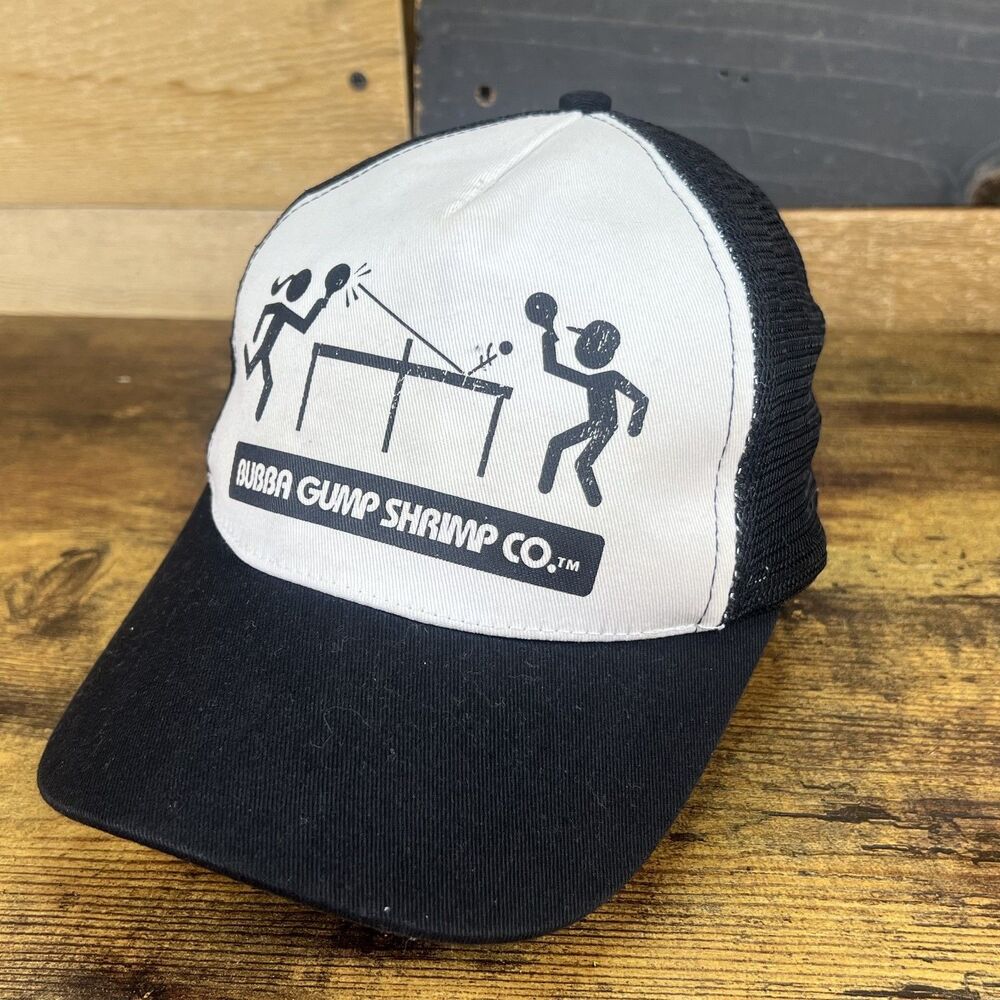 Bubba Gump Shrimp Co. Ping Pong Trucker Mesh Snapback Hat Baseball Cap
